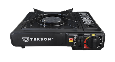 KUCHENKA TURYSTYCZNA/PALNIK CERAMICZNY NA KARTUSZ (W PLASTIKOWEJ WALIZCE) - 5 szt