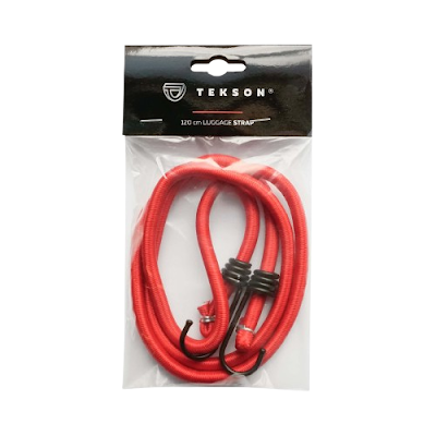 LINKA BAGAŻOWA 120 CM CZERWONA - 1 SZTUKA