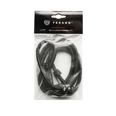 LINKA BAGAŻOWA 150 CM CZARNA - 1 SZTUKA